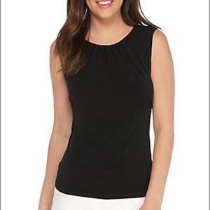 CALVIN KLEIN PLEATED BLOUSE